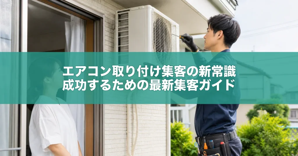 エアコン取り付け集客の新常識｜成功するための最新集客ガイド